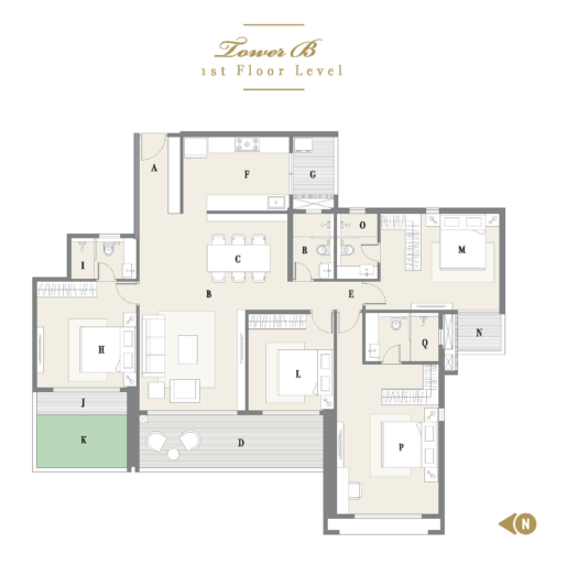 4 BHK flats configuration for 24K Altura, Baner