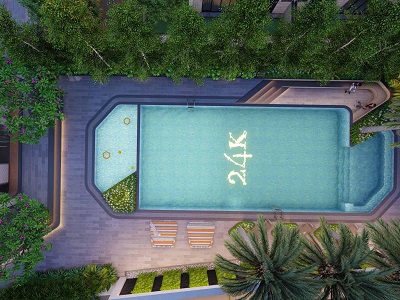 Amenity Swimming Pool at 24K Espada Hinjewadi