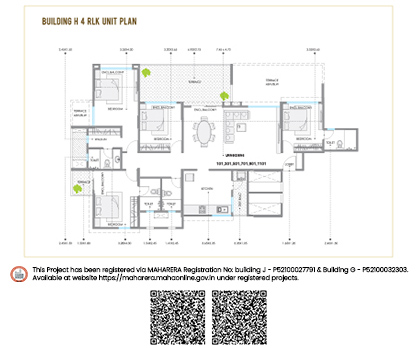 4.5 BHK Configuration at 24K Stargaze, Bavdhan, Pune